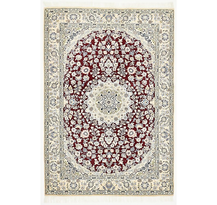 4' 10 x 6' 10 Nain Persian Rug