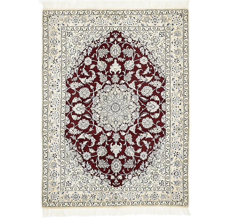 4' 10 x 6' 6 Nain Persian Rug