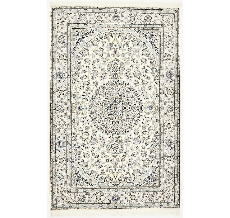 5' 1 x 8' 2 Nain Persian Rug