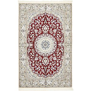 4' 11 x 8' Nain Persian Rug