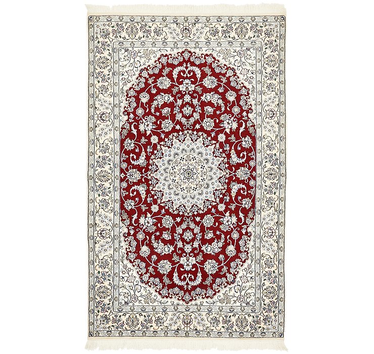 4' 10 x 8' Nain Persian Rug