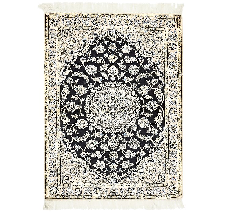 3' 6 x 4' 8 Nain Persian Rug