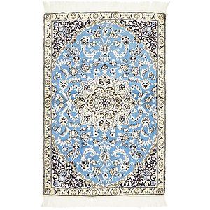 3' x 4' 5 Nain Persian Rug
