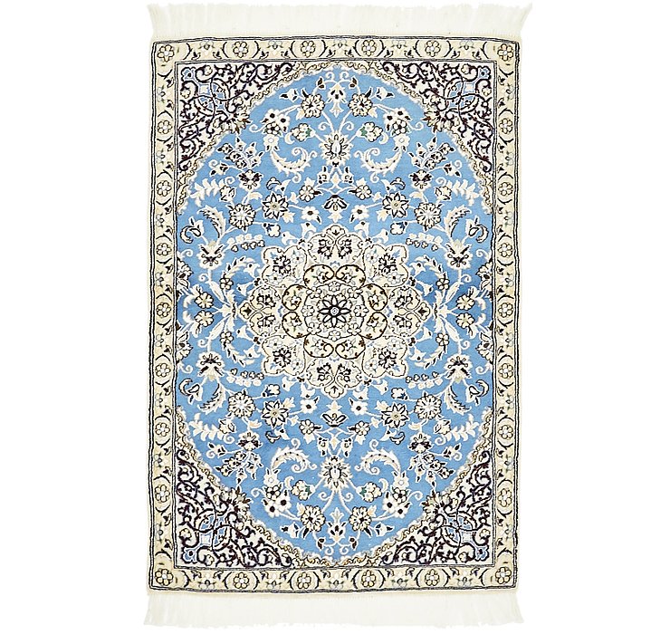 3' x 4' 5 Nain Persian Rug