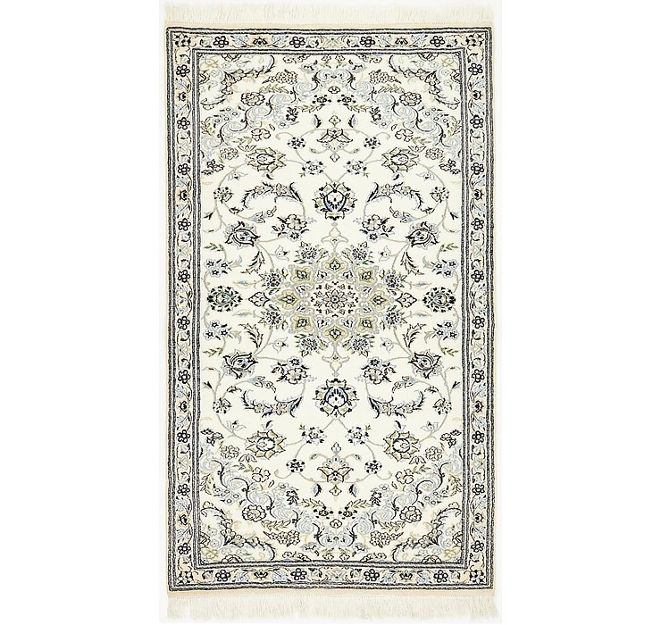 3' 3 x 5' 9 Nain Persian Rug