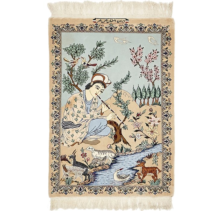2' 5 x 3' 6 Isfahan Persian Rug