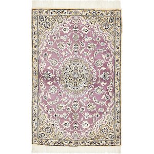HandKnotted 2' 11 x 4' 5 Nain Persian Rug