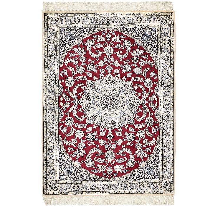 HandKnotted 2' 3 x 4' 9 Nain Persian Rug