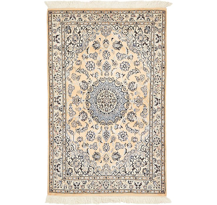 3' 1 x 4' 11 Nain Persian Rug