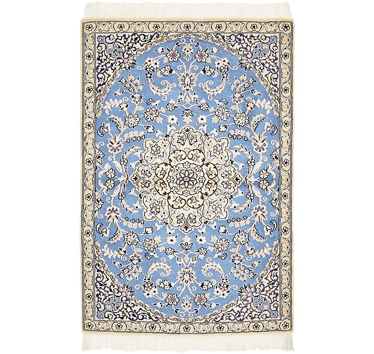 2' 11 x 4' 5 Nain Persian Rug