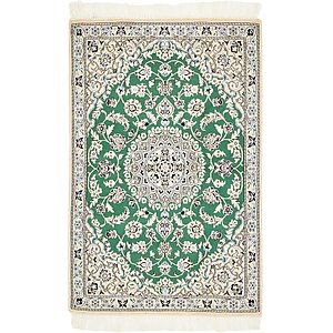2' 10 x 4' 6 Nain Persian Rug