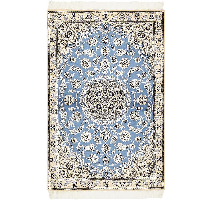 3' 1 x 4' 10 Nain Persian Rug