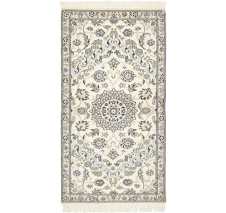 2' 11 x 5' 6 Nain Persian Rug