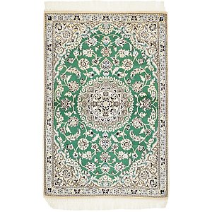 2' 10 x 4' 5 Nain Persian Rug