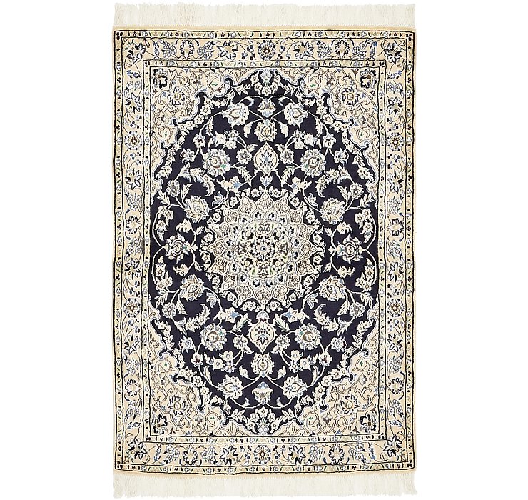 3' 3 x 4' 11 Nain Persian Rug