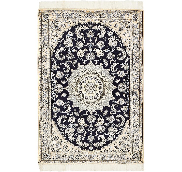 3' 3 x 4' 8 Nain Persian Rug