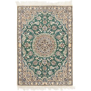 3' x 4' 3 Nain Persian Rug
