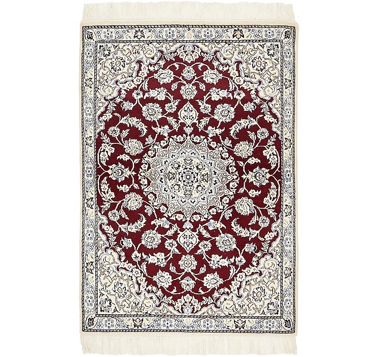 3' x 4' 4 Nain Persian Rug