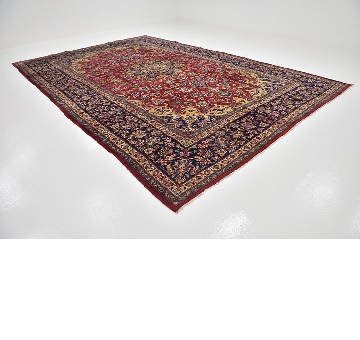10' x 14' 9 Isfahan Persian Rug