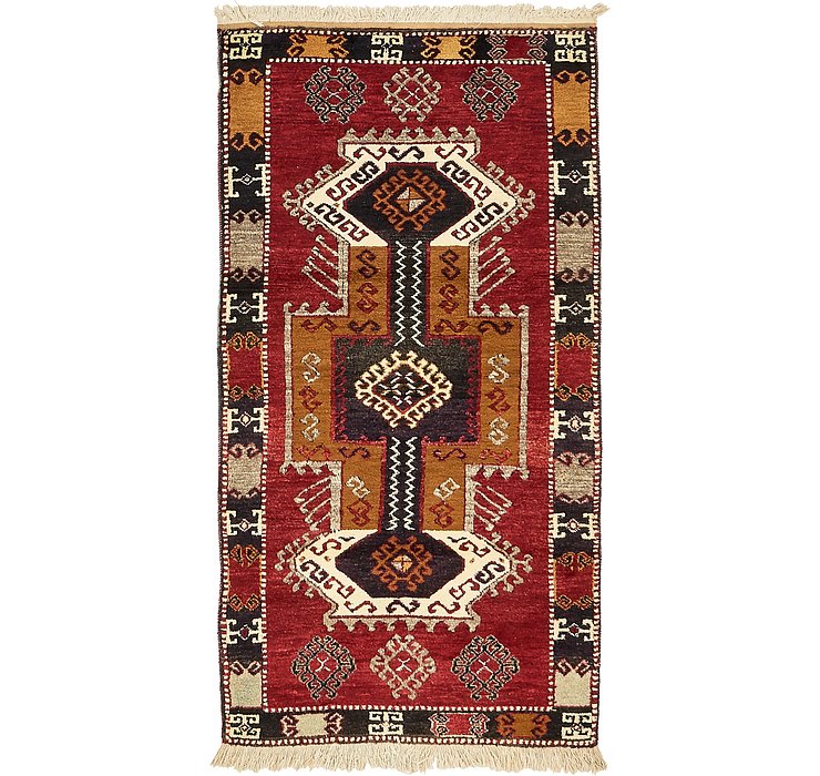 3' 2 x 6' 3 Kars Oriental Rug