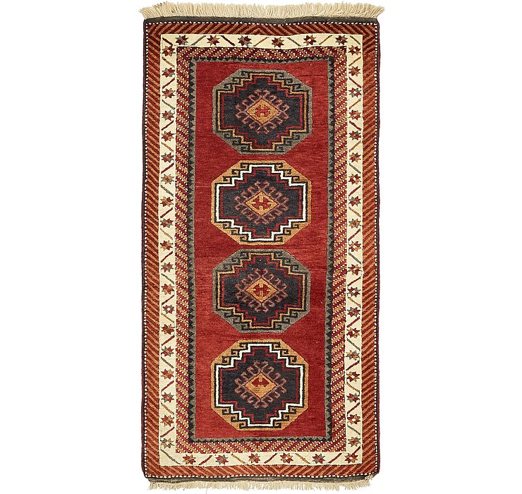3' 6 x 7' Kars Runner Rug