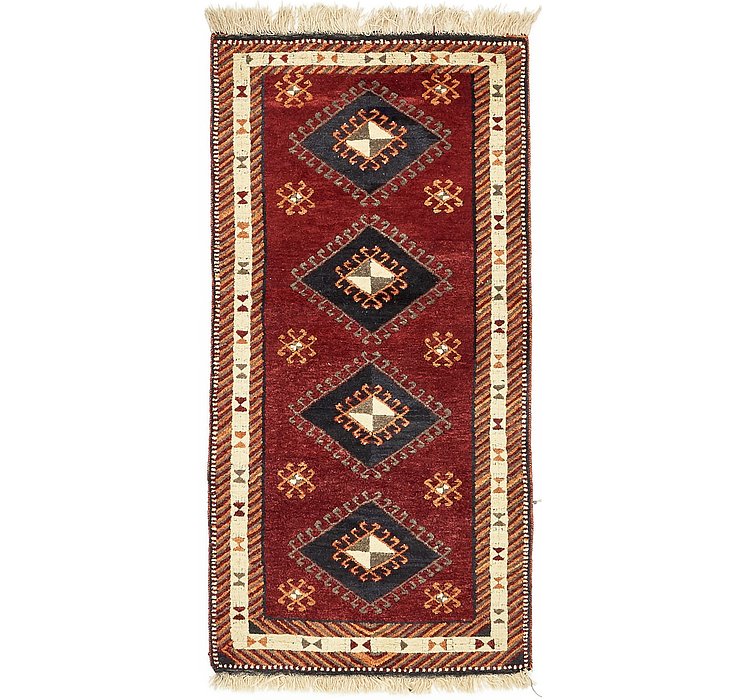 3' 4 x 6' 9 Kars Oriental Rug
