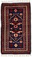 4' 1 x 7' Kars Oriental Runner Rug thumbnail image 1