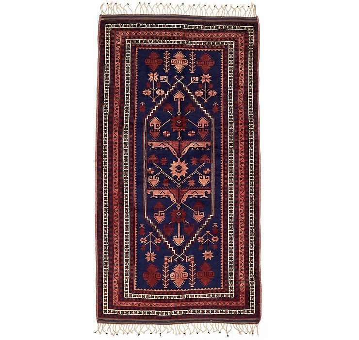 3' 5 x 6' 5 Kars Oriental Rug