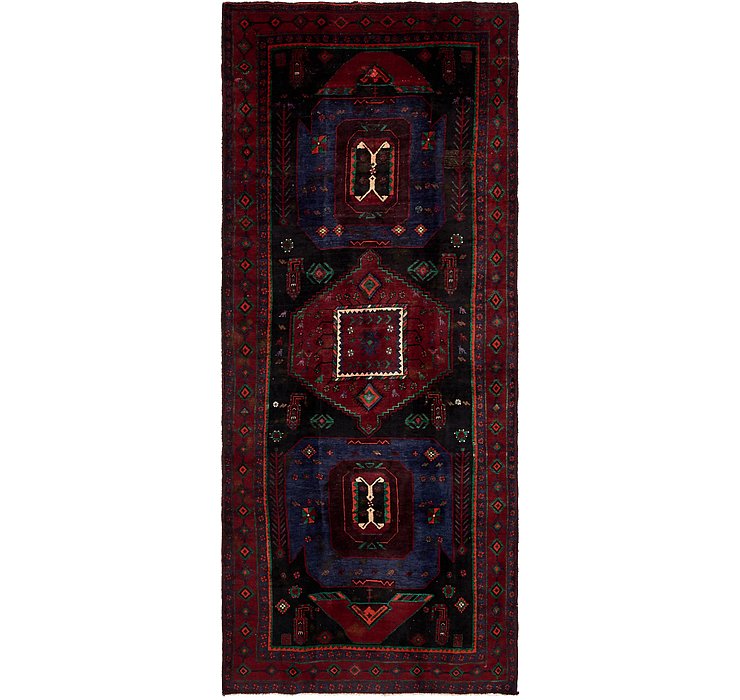 4' 10 x 11' Sirjan Persian Runner Rug