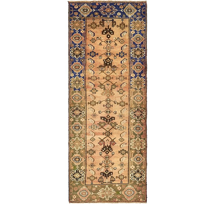 3' 9 x 9' 10 Hamedan Persian Runner ...