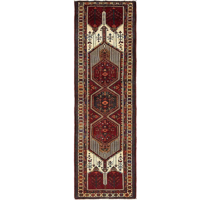 3' 7 x 11' 4 Meshkin Persian Runner ...