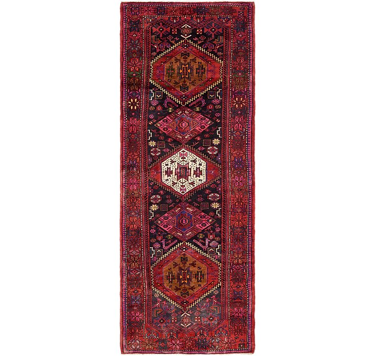 3' 7 x 9' 10 Zanjan Persian Runner Rug