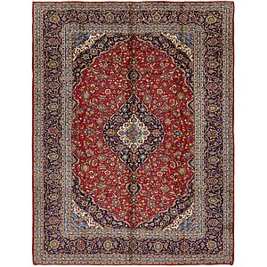 HandKnotted 9' 10 x 12' 10 Kashan Persian Rug