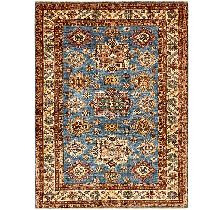 7' x 9' 6 Kazak Oriental Rug