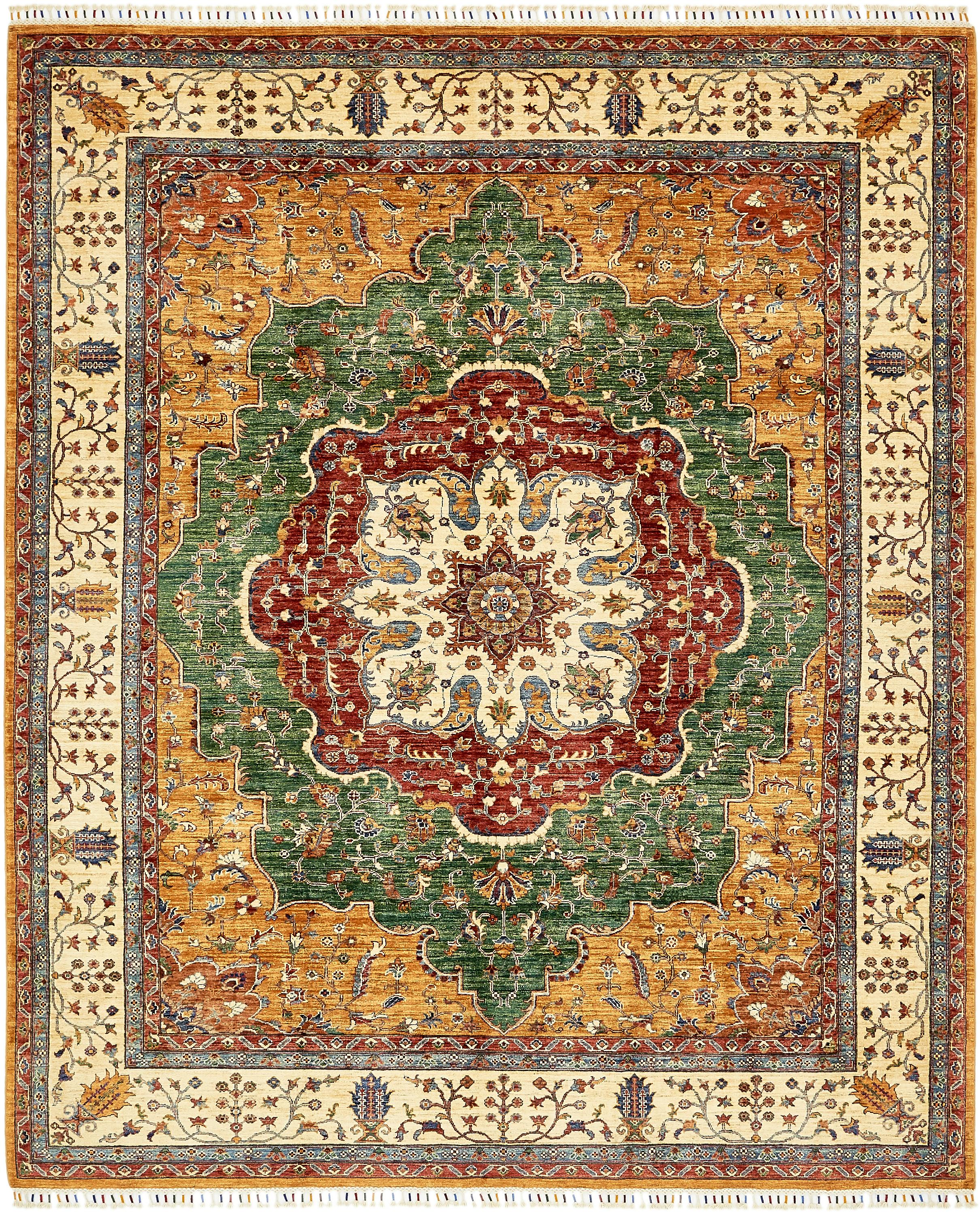 Gold 8' 3 x 10' Ariana Ziegler Oriental Rug eSaleRugs