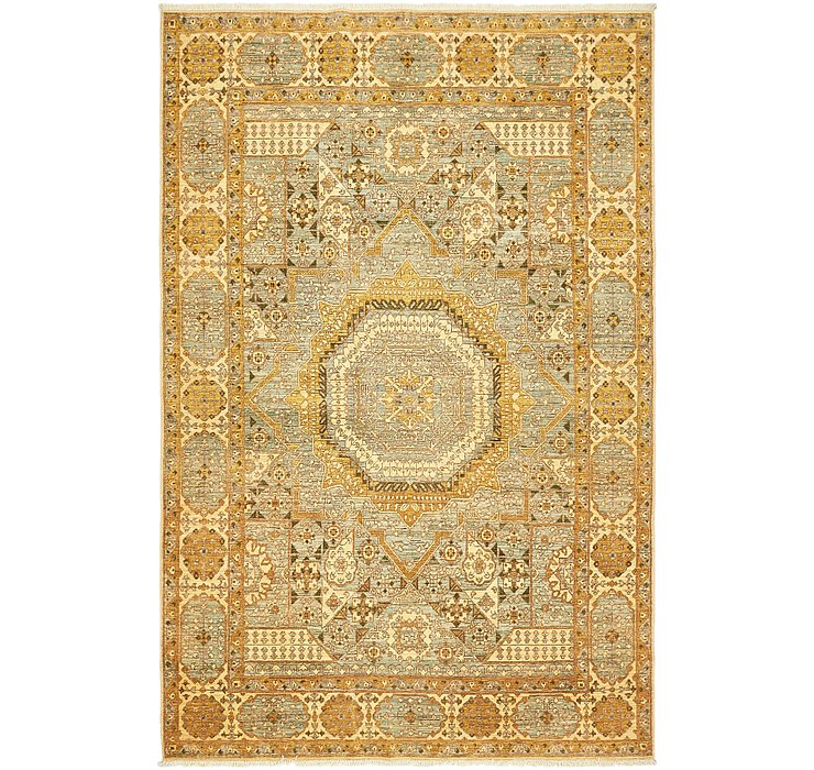 6' 2 x 9' 5 Mamluk Ziegler Oriental...