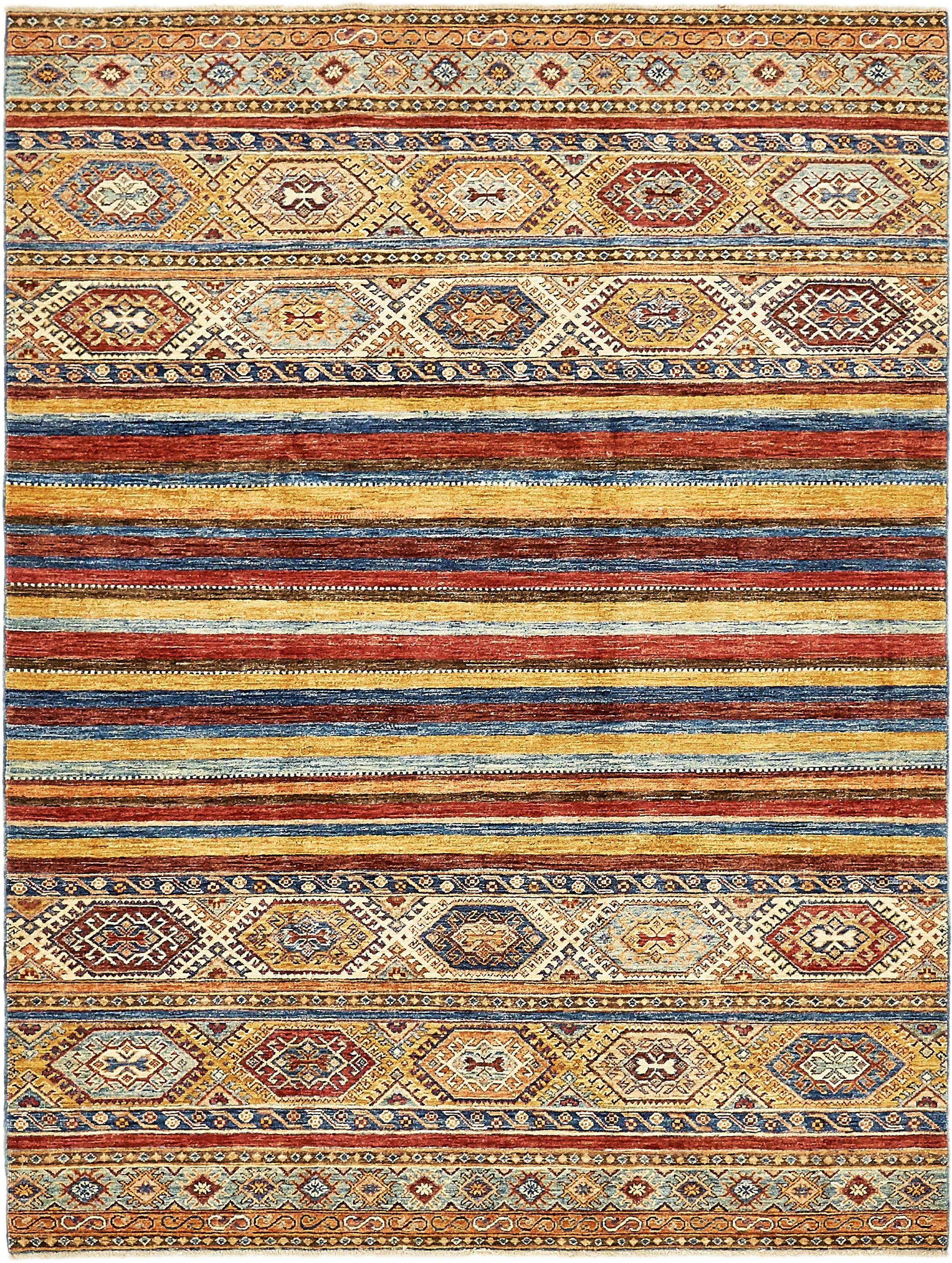 Multicolor 6' x 8' Ariana Ziegler Oriental Rug eSaleRugs