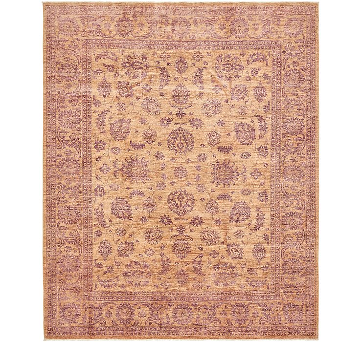 8' x 9' 7 Over-Dyed Ziegler Orien...