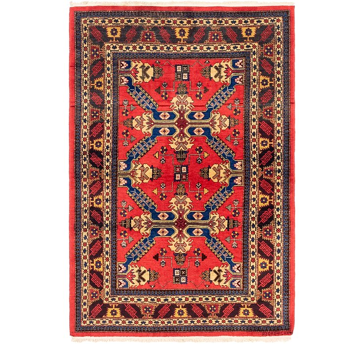3' 3 x 5' Qom Persian Rug
