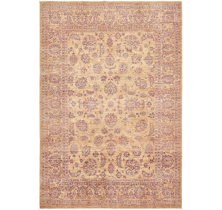6' 8 x 9' 8 Over-Dyed Ziegler Orien...