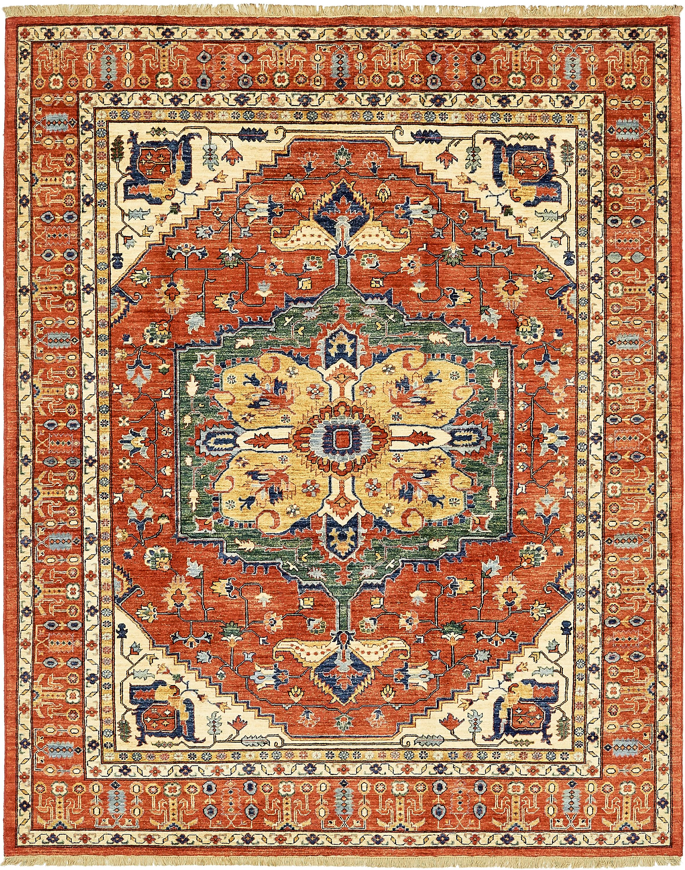 Red 7' 4 x 9' 2 Ariana Ziegler Oriental Rug eSaleRugs