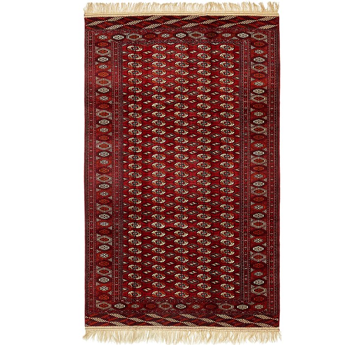 HandKnotted 7' 10 x 12' Torkaman Oriental Rug
