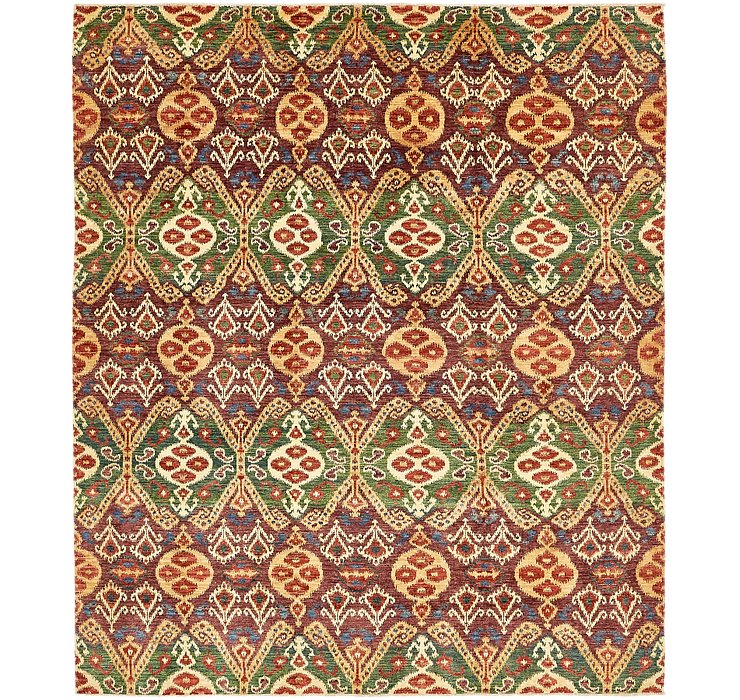 8' 3 x 9' 8 Ikat Oriental Rug