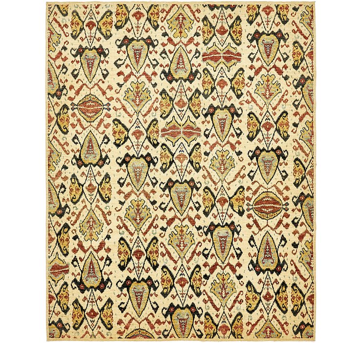 9' 3 x 11' 7 Ikat Oriental Rug