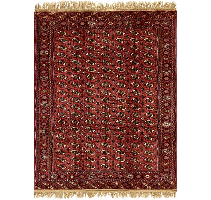 8' x 11' Torkaman Oriental Rug