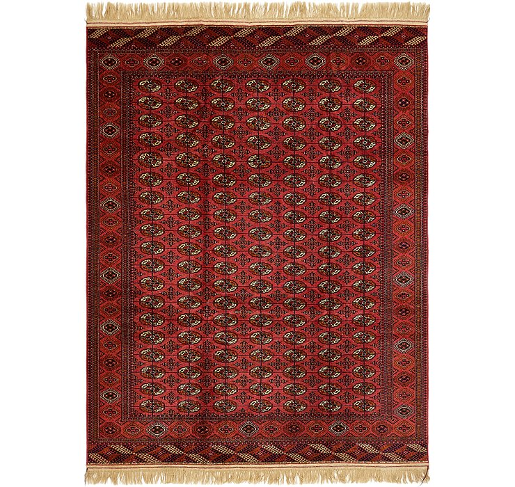 HandKnotted 8' 3 x 11' Torkaman Oriental Rug