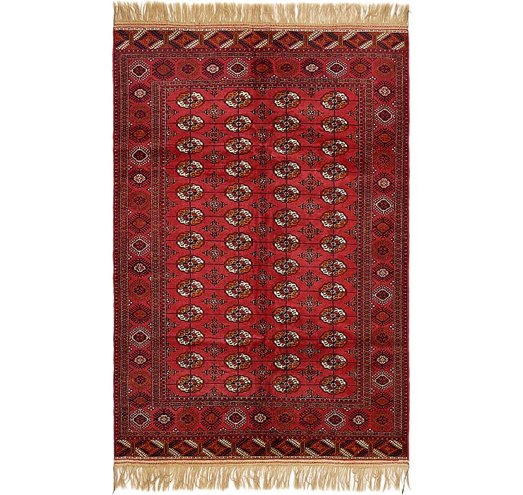 6' x 9' 2 Torkaman Oriental Rug