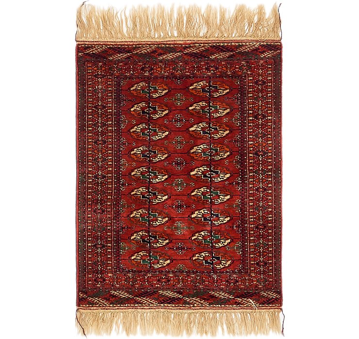 2' 7 x 4' Torkaman Oriental Rug