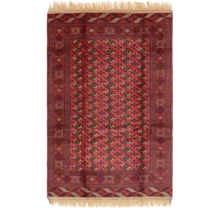 6' x 9' 5 Torkaman Oriental Rug