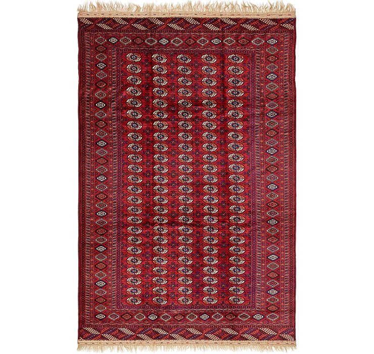 8' 2 x 12' 7 Torkaman Oriental Rug